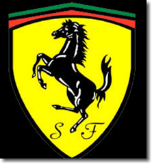 Ferrari logo - yellow & black
