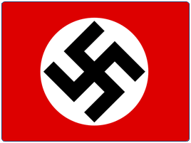 Nazi Flag with Swastika